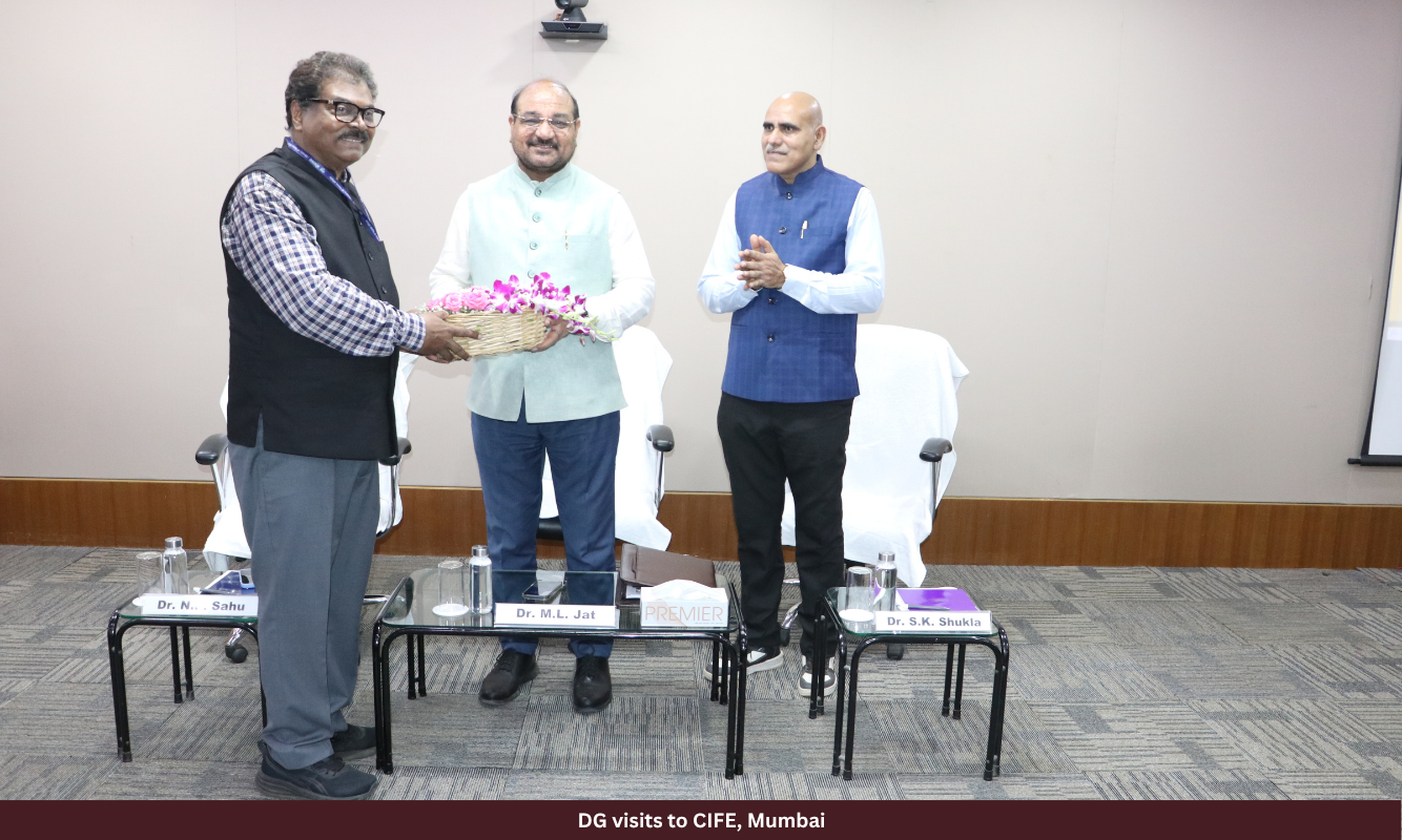 DG visits to CIFE, Mumbai
