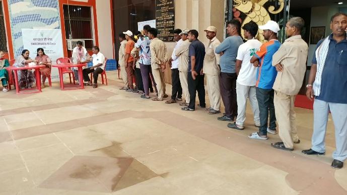 Image of Health Camp for Sanitary workers, Safai Mitras and their dependents