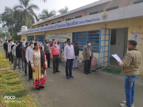 Swachhta Pakhwada at ICAR-CIFE, 16th to 31st Dec 2021