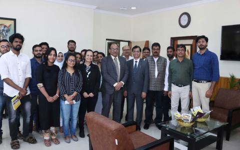 image of DDG (Agricultural Education) & National Director (NAHEP) Dr. R. C. Agrawal visits ICAR-CIFE